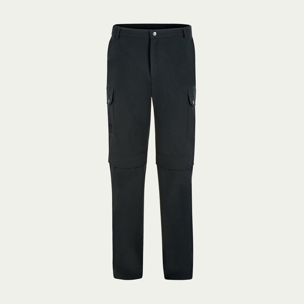 66° North Jadar Pants Men’s XL Black Stretch Hiking Cargo Detachable NWT 34x35